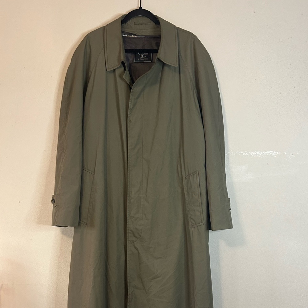Christian Dior Le Connaisseur Vintage Trench Coat